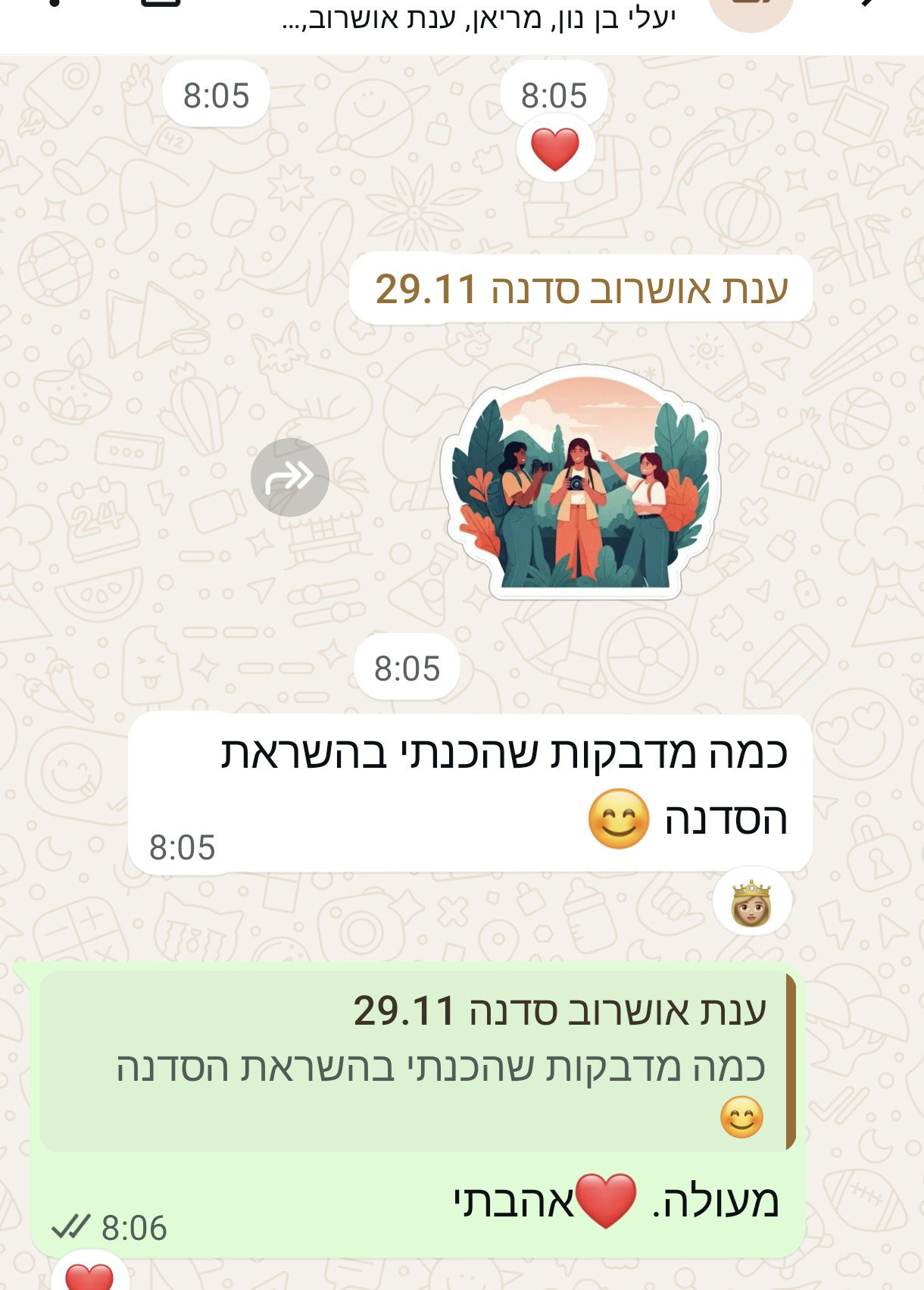 תובנות בעקבות הסדנה