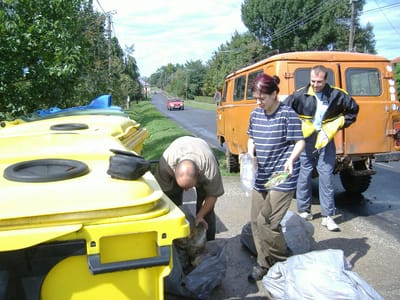 Szemétgyűjtés a tanösvényen 2009.