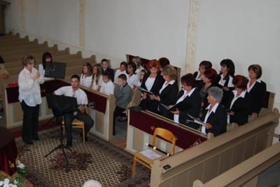 Jótékonysági hangverseny Felsődobszán 2008.