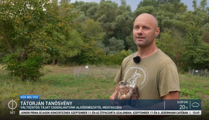 Egyesületünk a Kék bolygó című műsorban