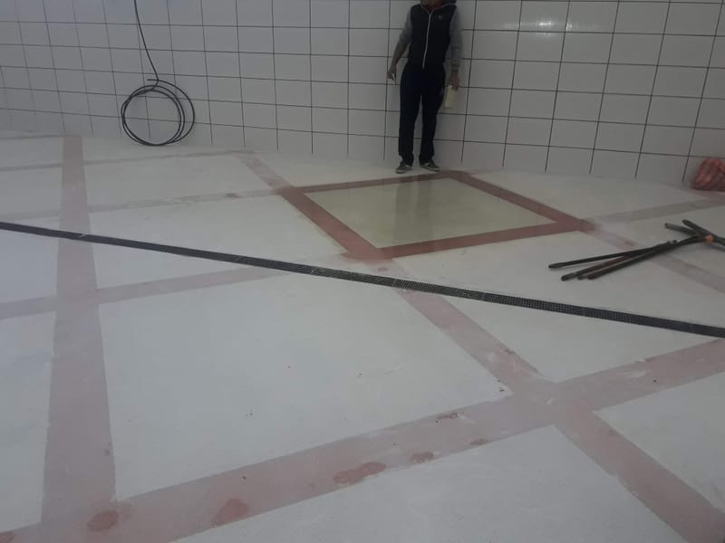 Мозайка в цех на ф. "Бай Бисер"