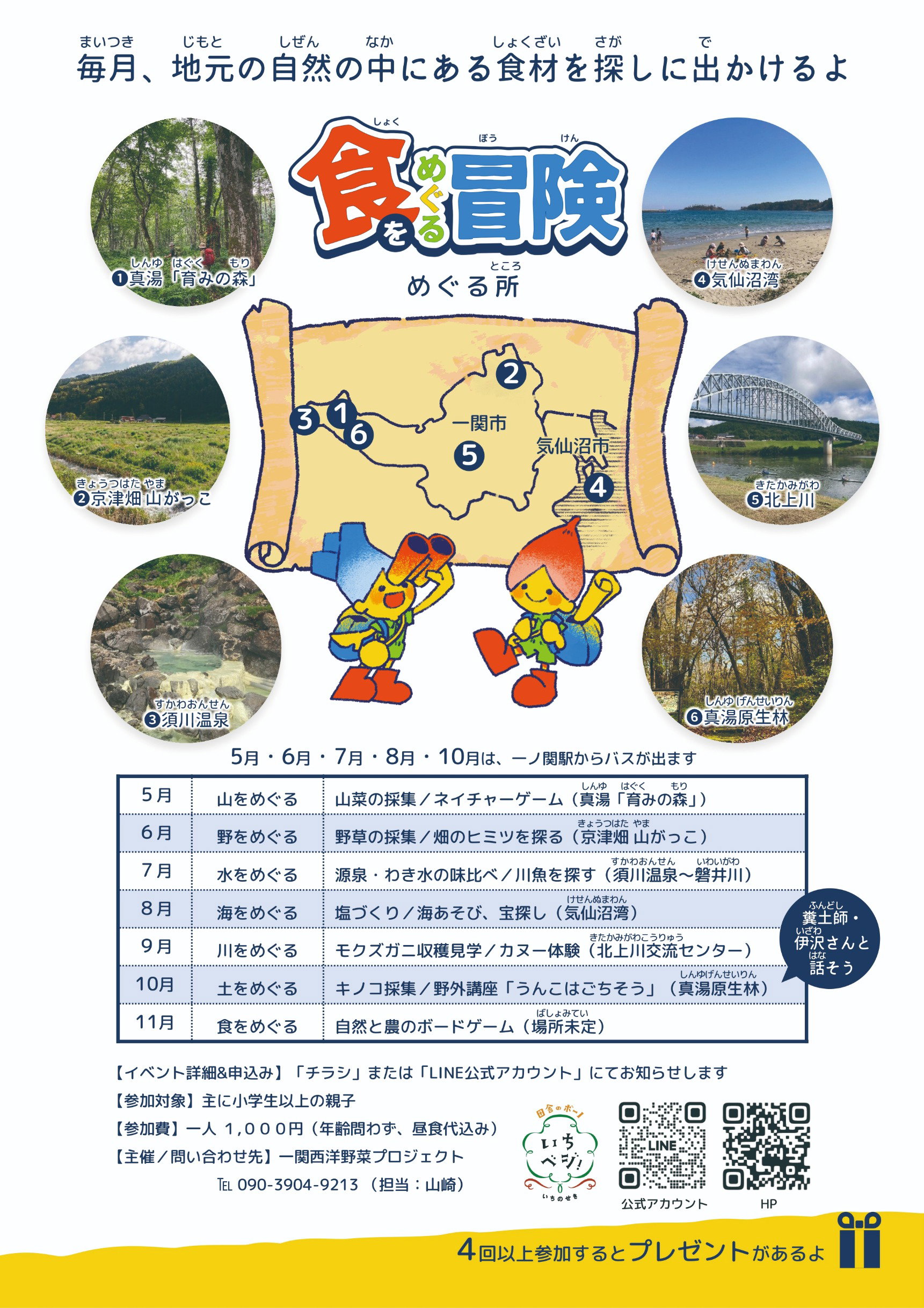 「食をめぐる冒険」ガイド