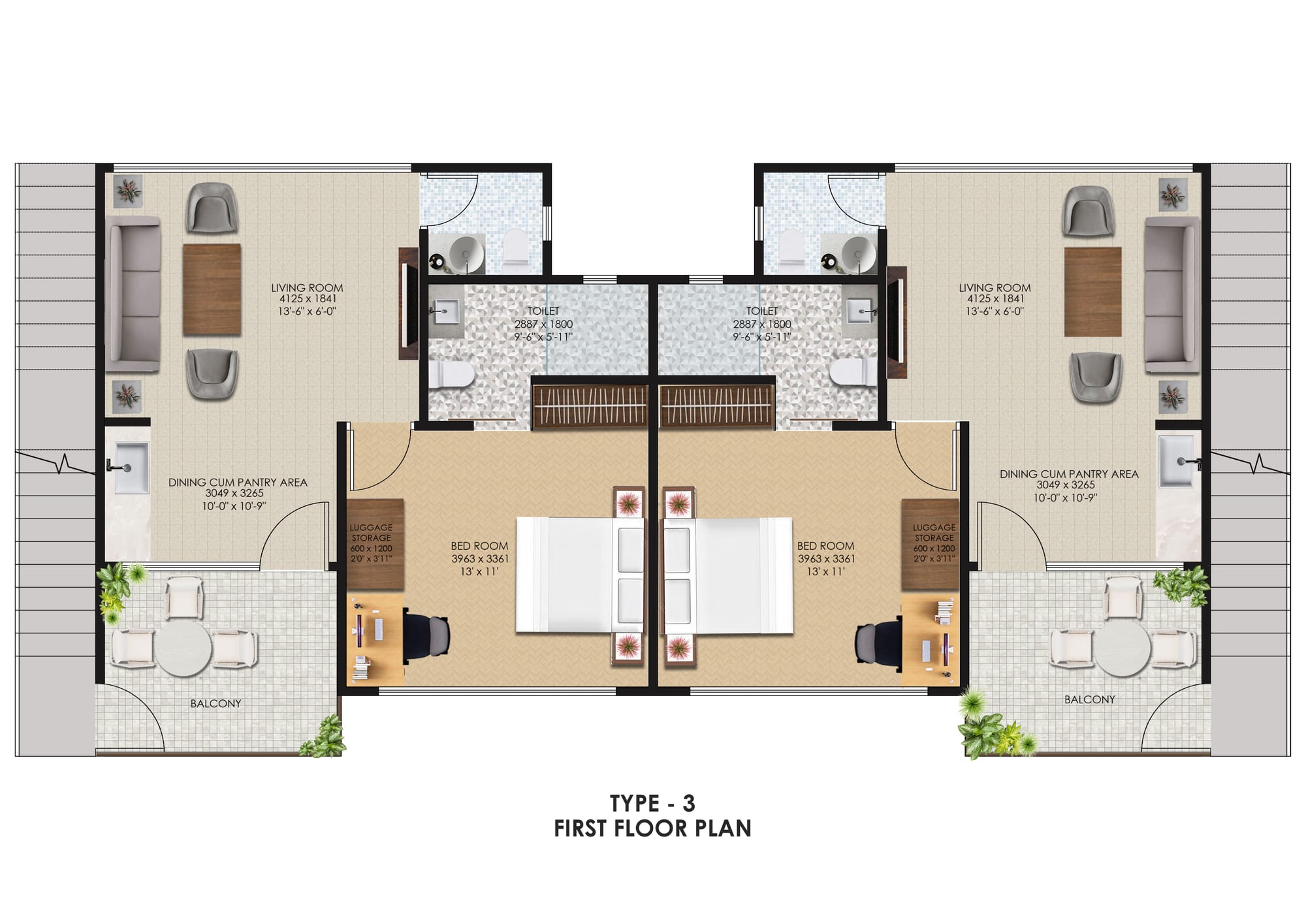 1 BHK Studio