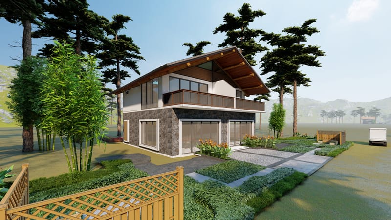 Type I (2 BHK Pool Villa)