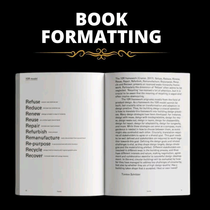 Book Formatting