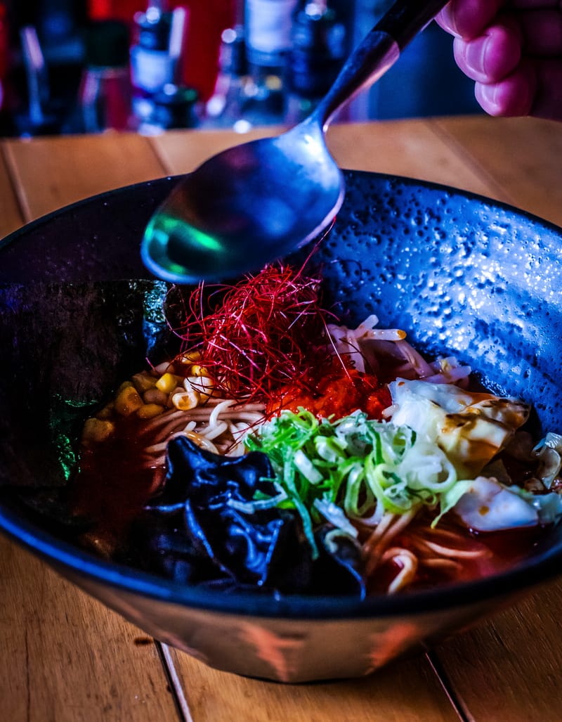 Tomato base ramen