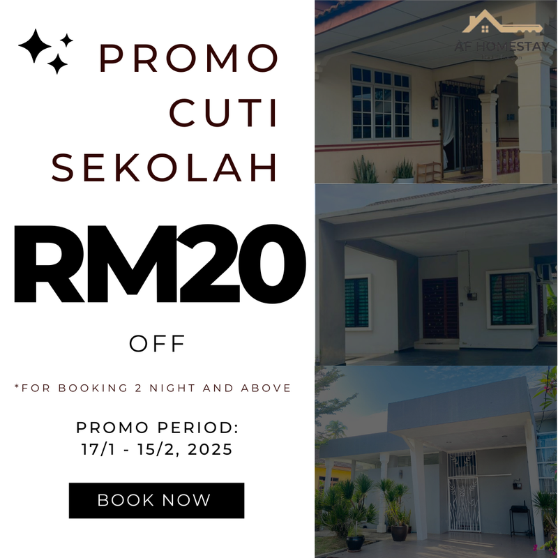 PROMO CUTI SEKOLAH AKHIR