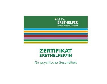 MHFA: Ersthelfer für psychische Gesundheit