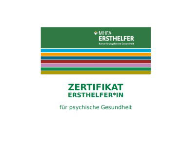 MHFA: Ersthelfer für psychische Gesundheit