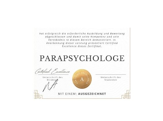 Zertifizierter Parapsychologischer Berater