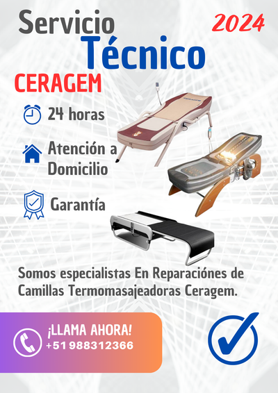 Servicio Técnico Camillas Ceragem Peru