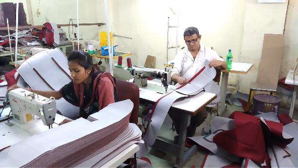 Upholstery Stitching Area