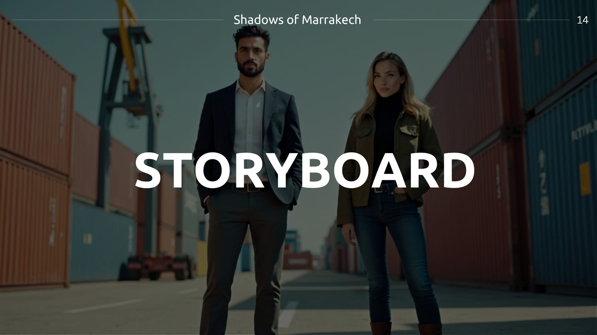 Shadows of Marrakech - Pitch deck