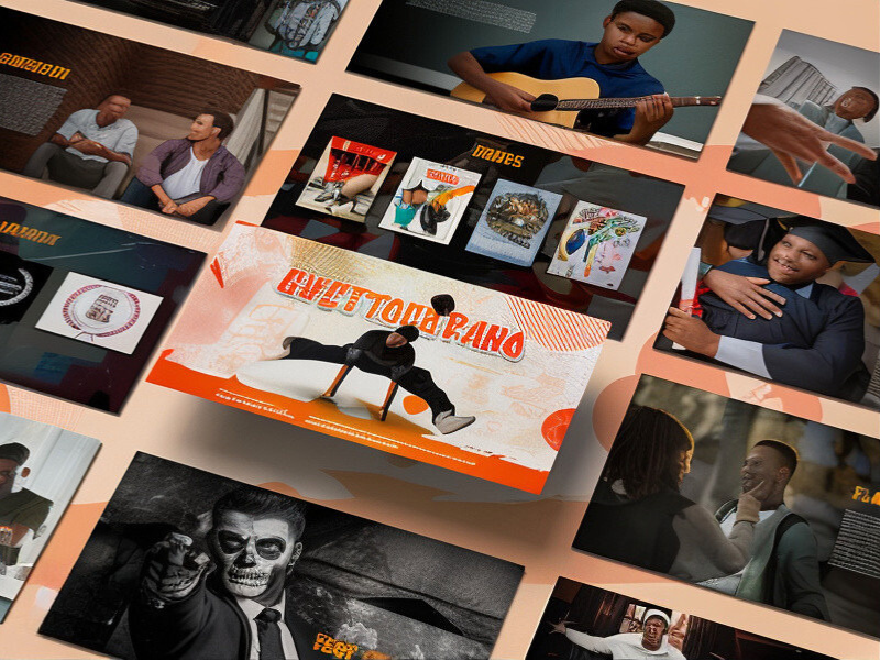 Autres exemples - Pitch deck