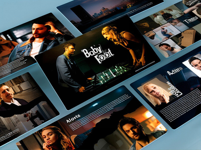 Autres exemples - Pitch deck