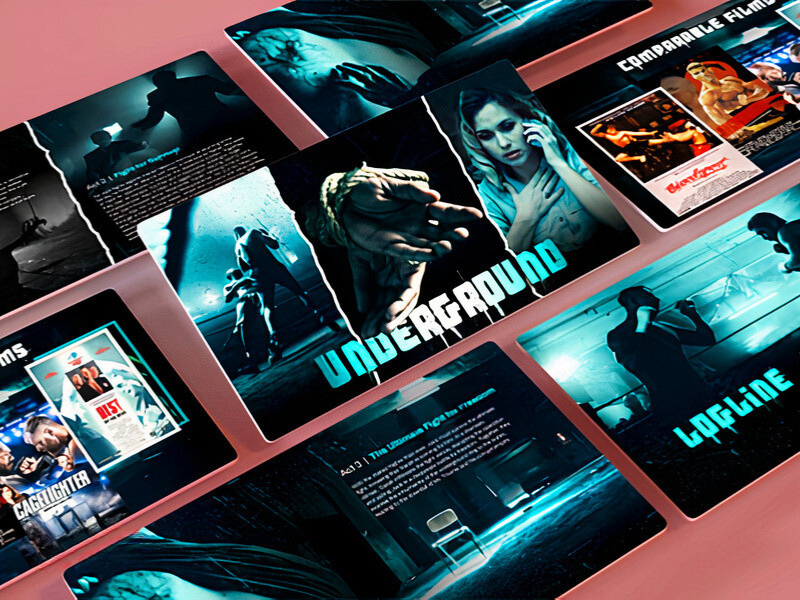 Autres exemples - Pitch deck