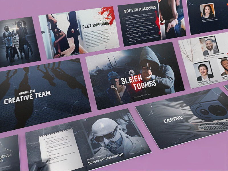 Autres exemples - Pitch deck