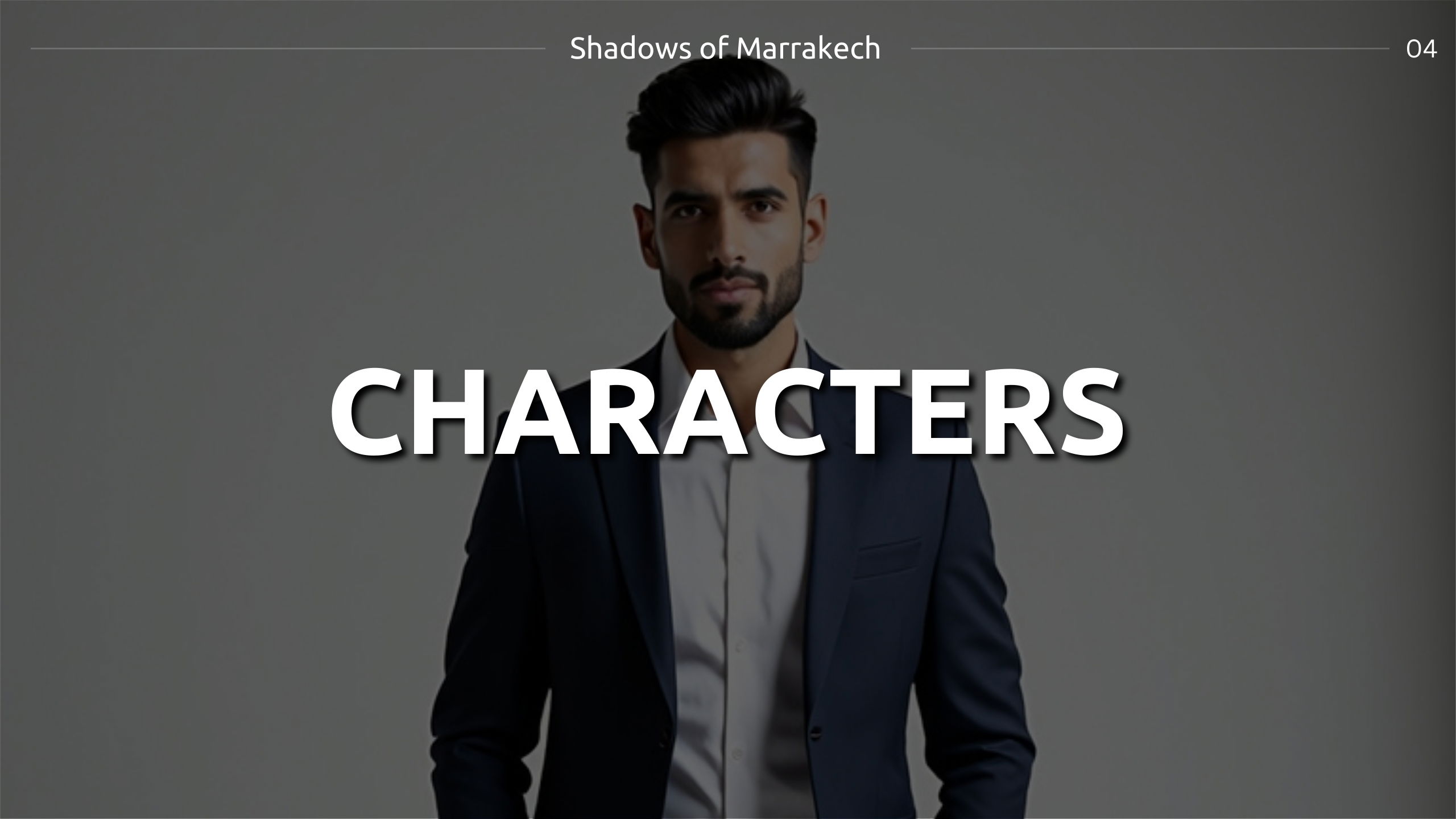 Ombres de Marrakech - Pitch deck