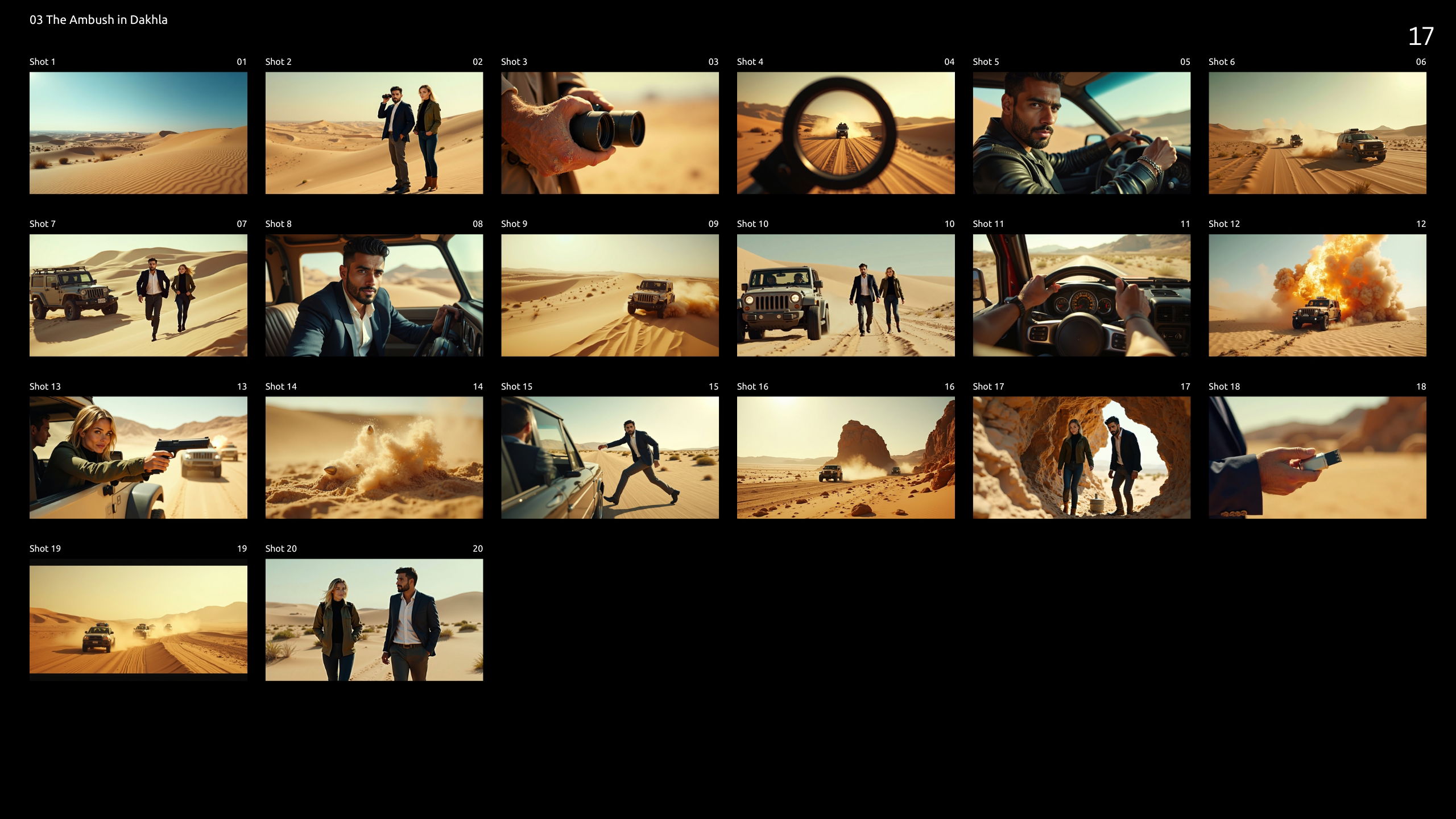 Ombres de Marrakech - Pitch deck