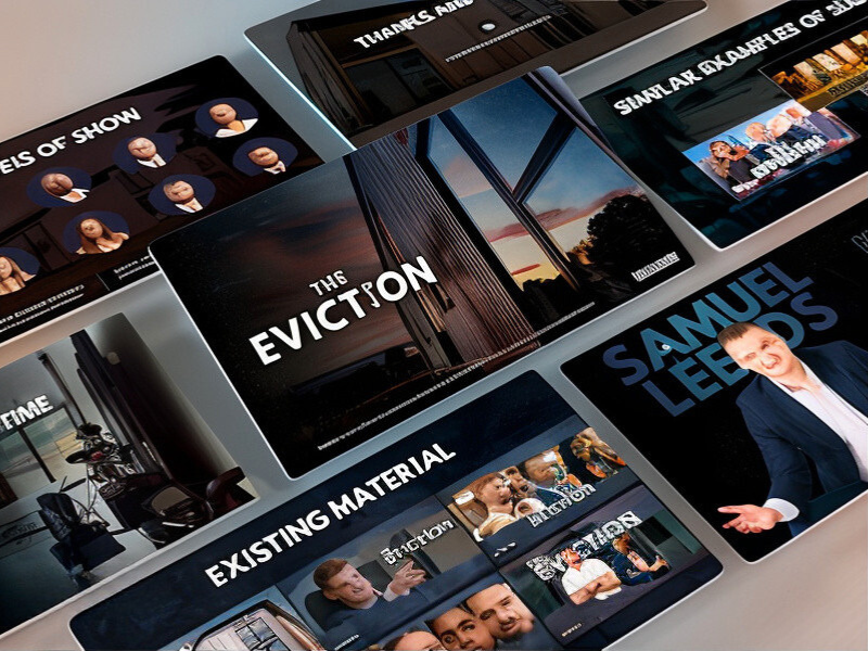 Autres exemples - Pitch deck