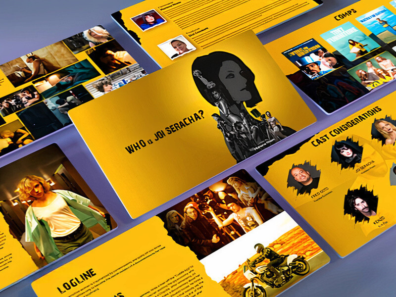 Autres exemples - Pitch deck