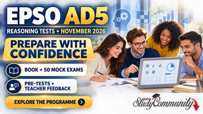 EPSO AD5 November 2026: Intensive Reasoning Skills Preparation in Your EU Language