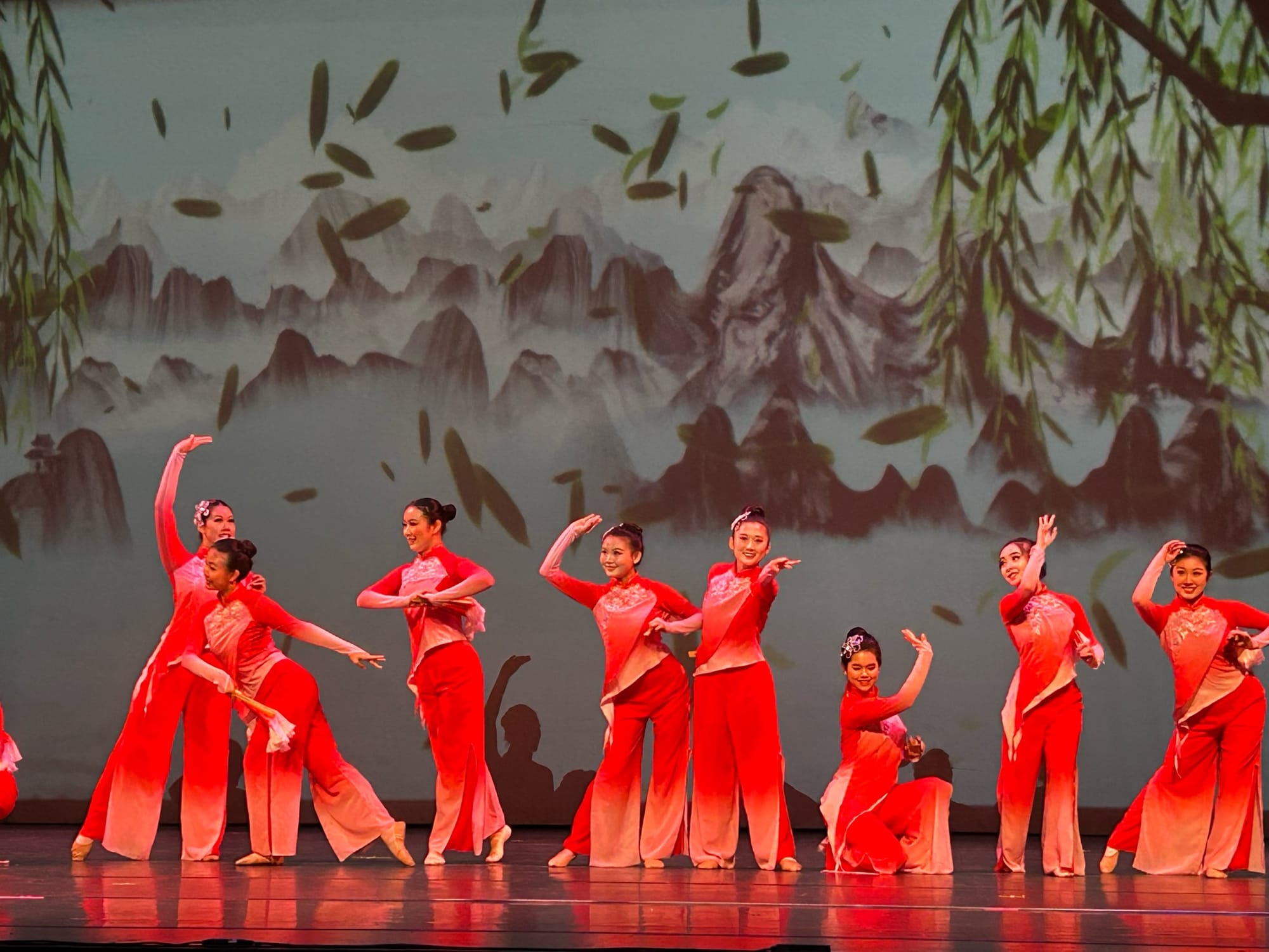 Invited to perform on the stage