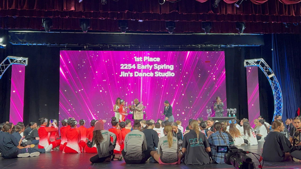 Invited to perform on the stage