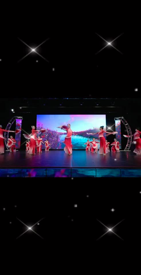 Invited to perform on the stage