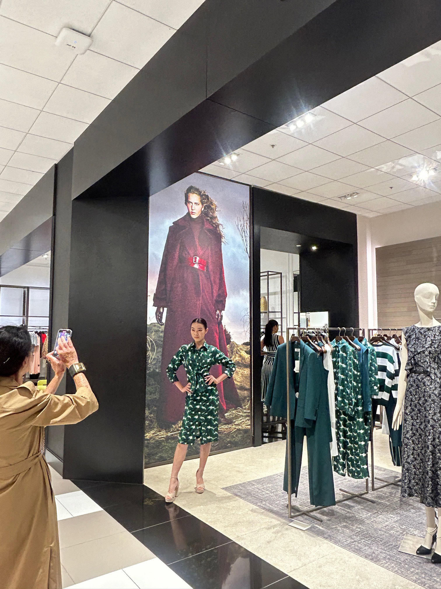 Catherine was invited to participate in fashion shows hosted by Macy's and Bloomingdale's.