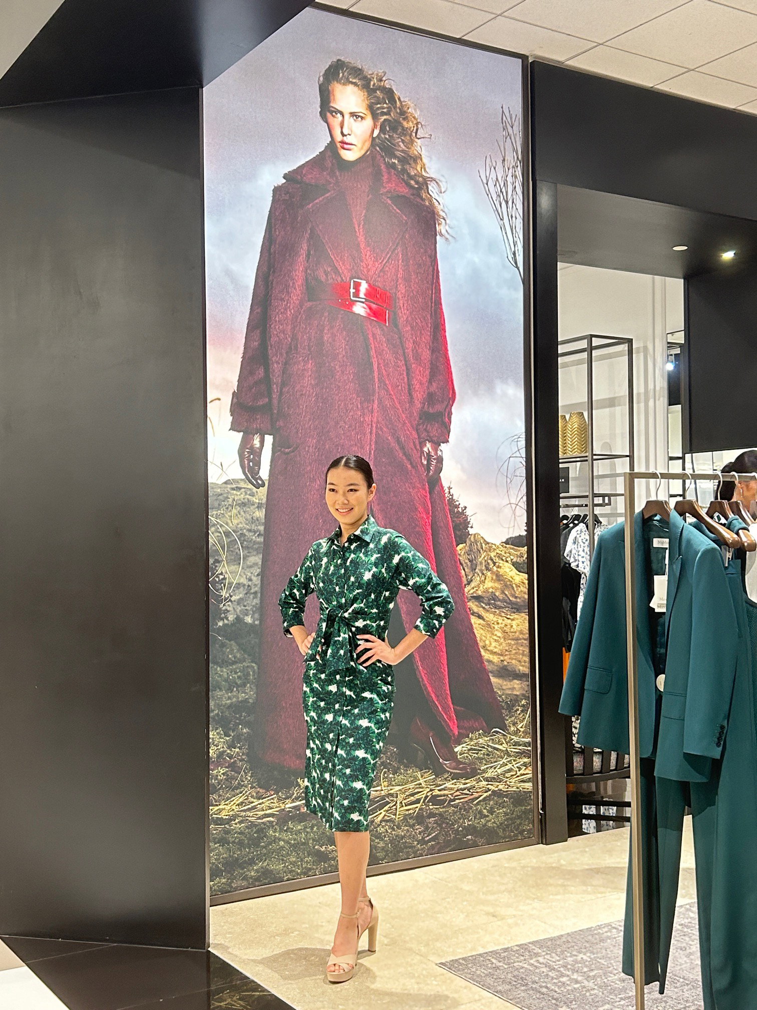 Catherine was invited to participate in fashion shows hosted by Macy's and Bloomingdale's.