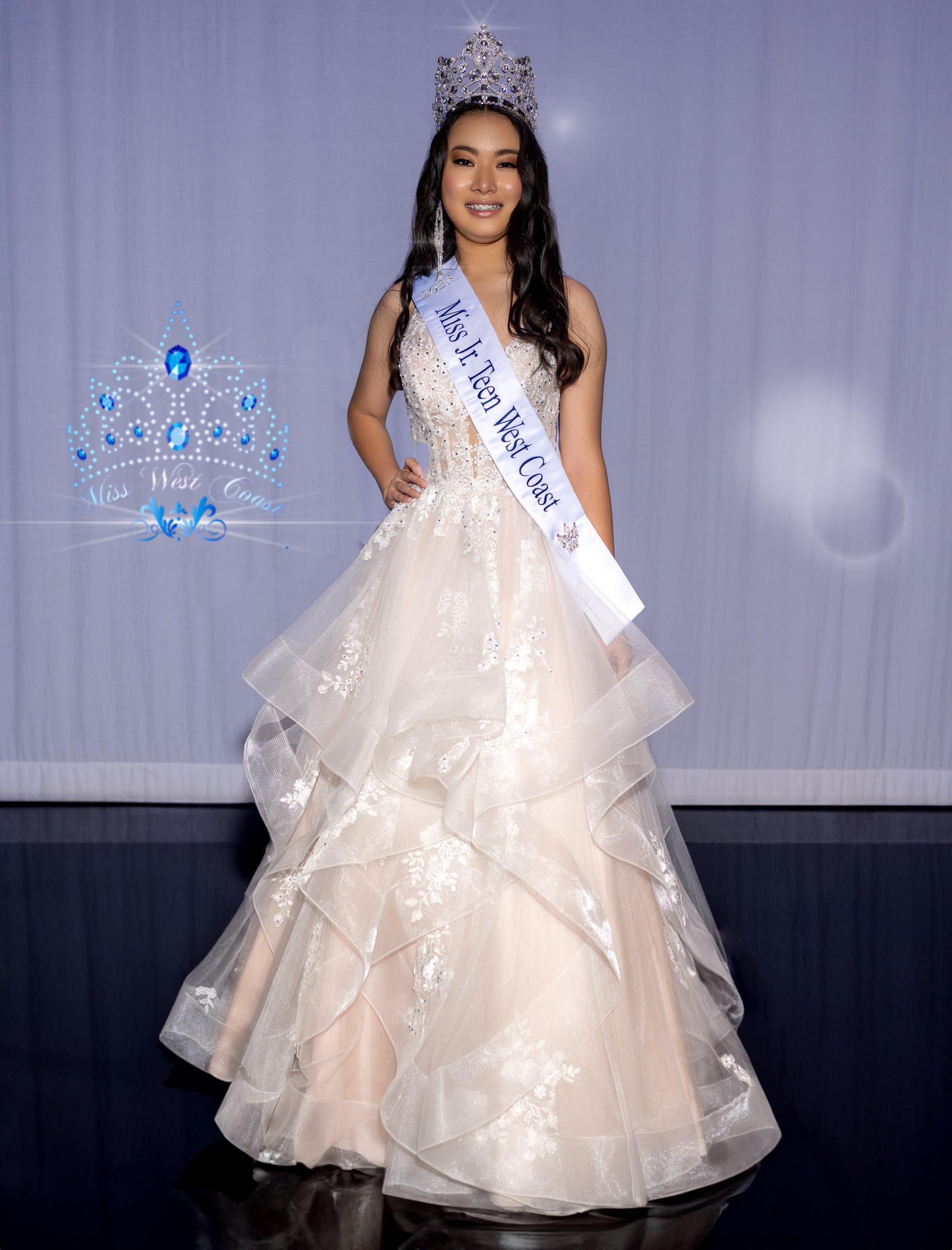 Catherine was crowned Miss West Coast 2023 and served as Miss California 2023–2024.