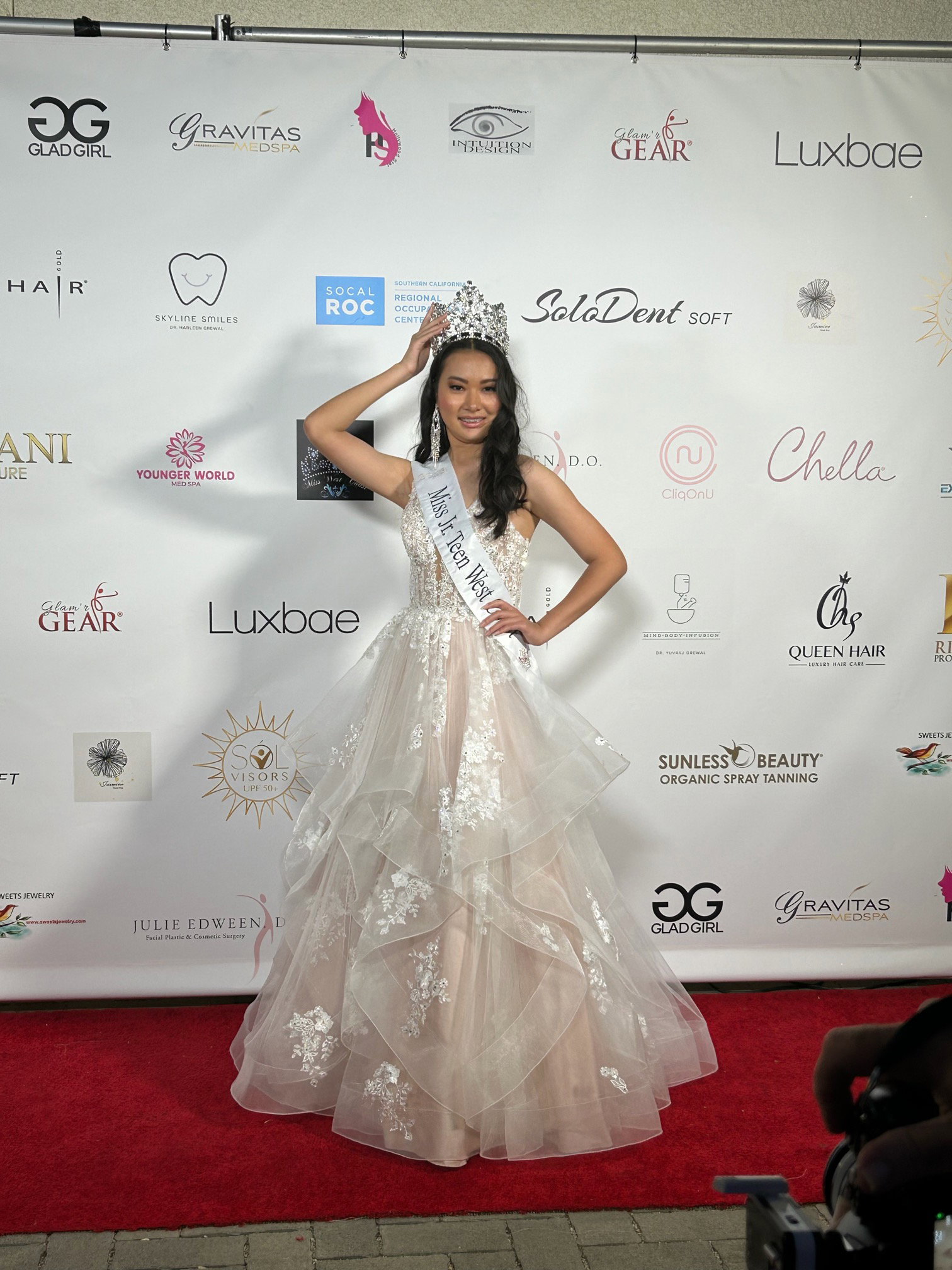 Catherine was crowned Miss West Coast 2023 and served as Miss California 2023–2024.
