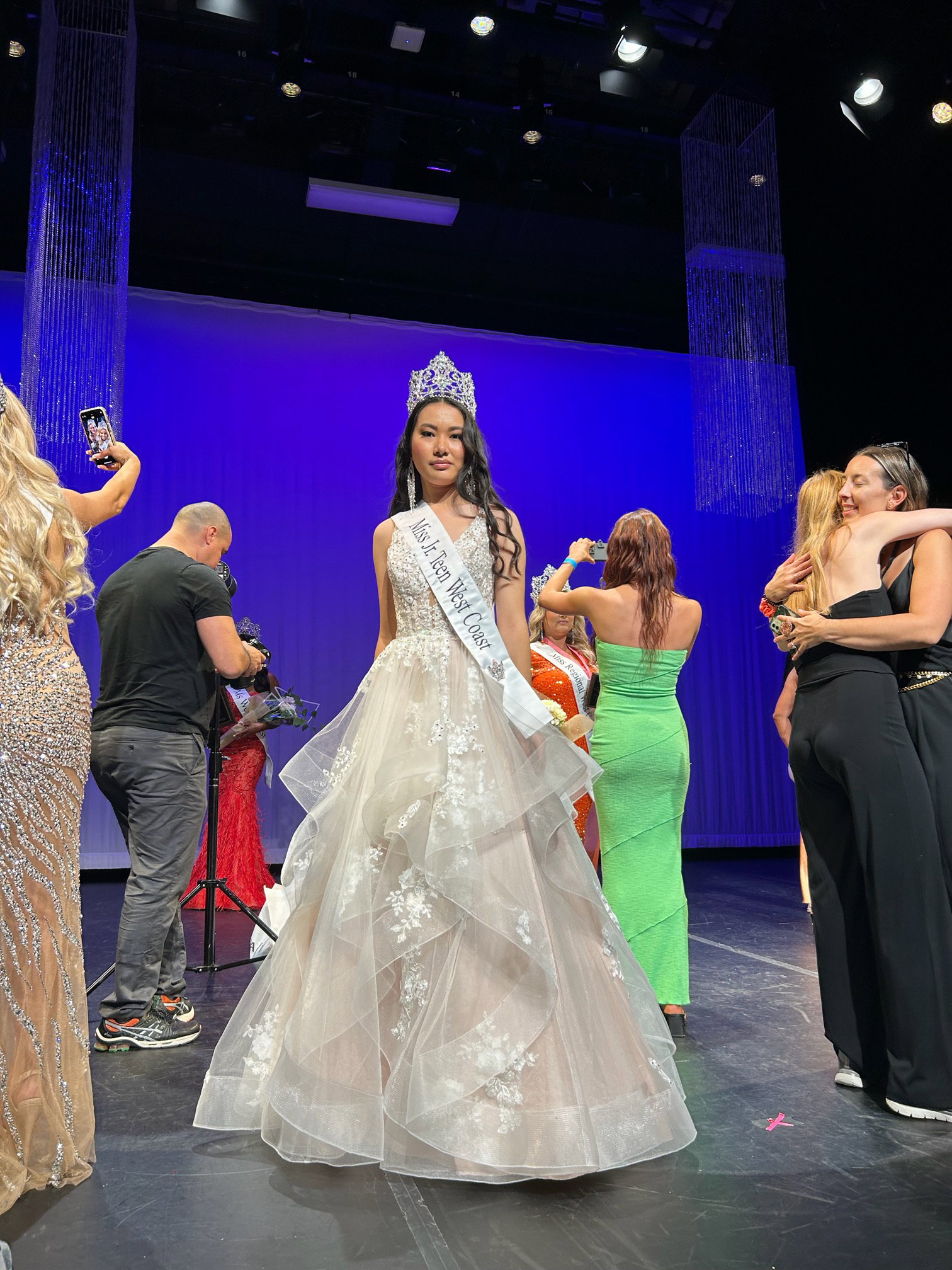 Catherine was crowned Miss West Coast 2023 and served as Miss California 2023–2024.