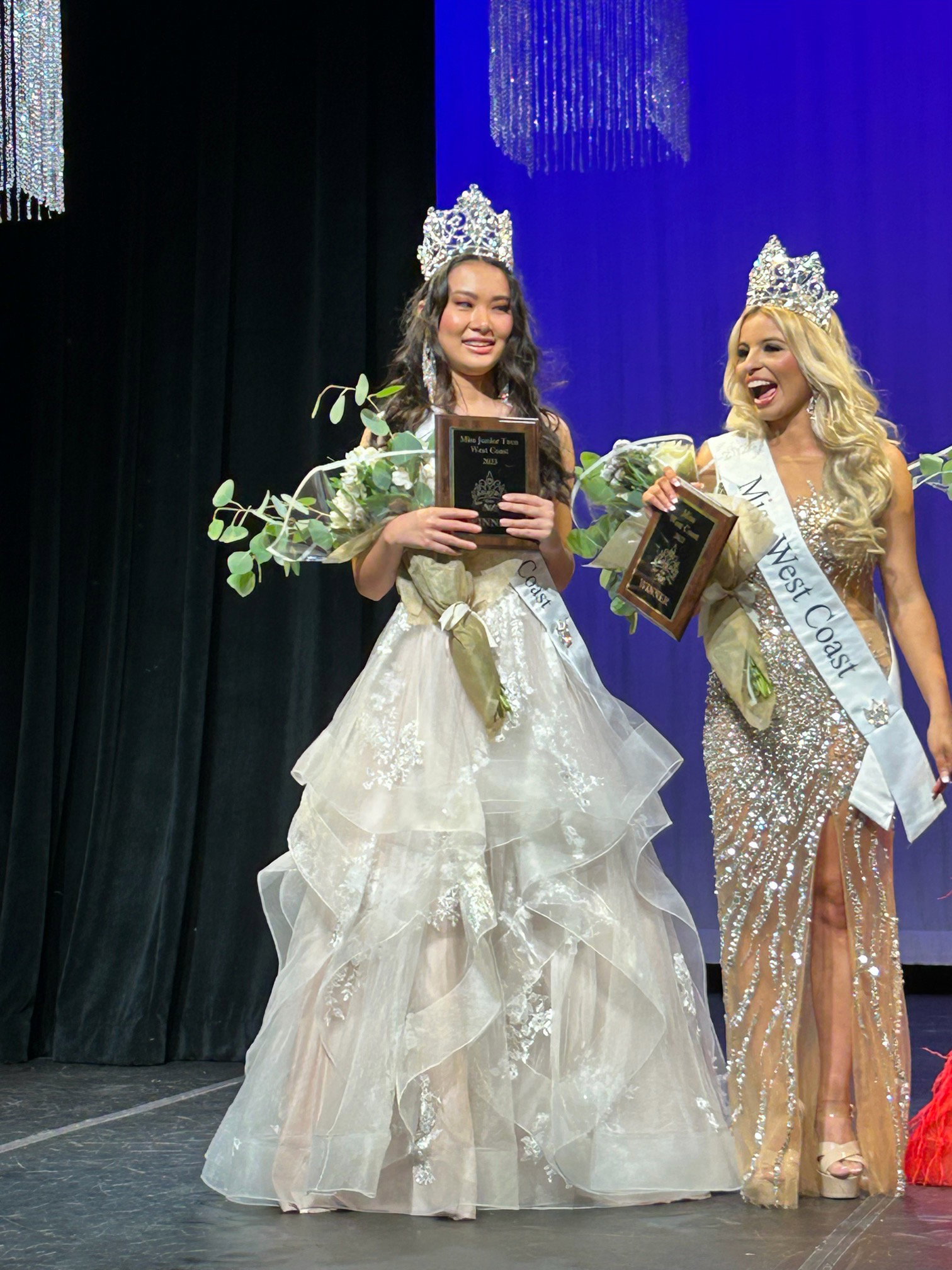 Catherine was crowned Miss West Coast 2023 and served as Miss California 2023–2024.