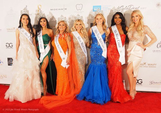 Catherine was crowned Miss West Coast 2023 and served as Miss California 2023–2024.