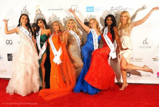 Catherine was crowned Miss West Coast 2023 and served as Miss California 2023–2024.