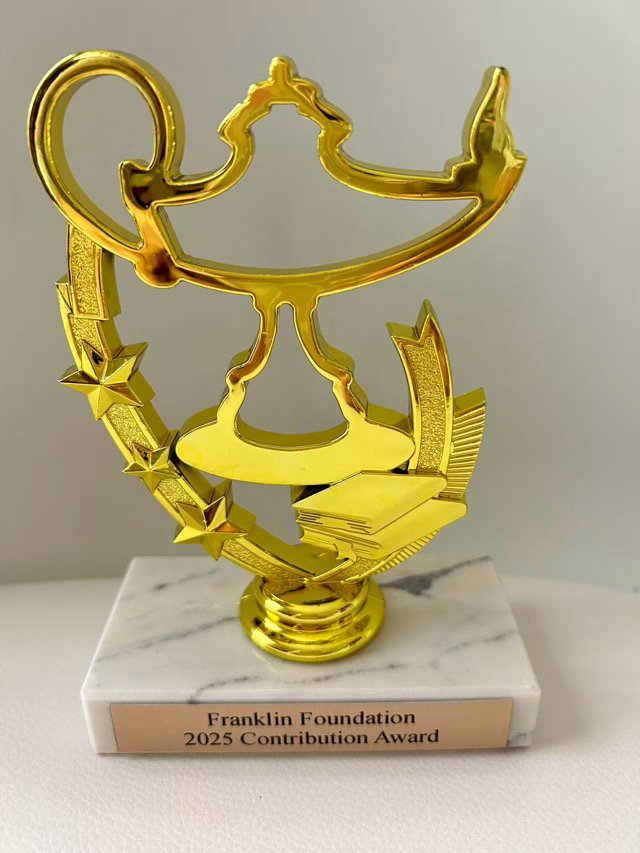 Franklin Foundation Contribution Award (2025)