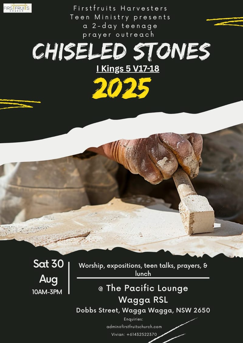 Chiselled Stones (Teenagers Outreach)