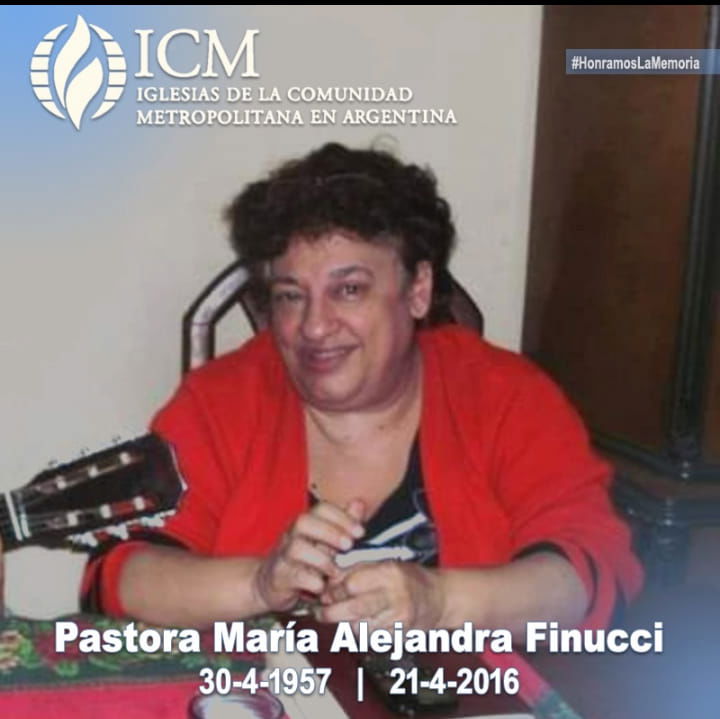 María Alejandra Finucci 30 de abril de 1957 - 21 de abril de 2016