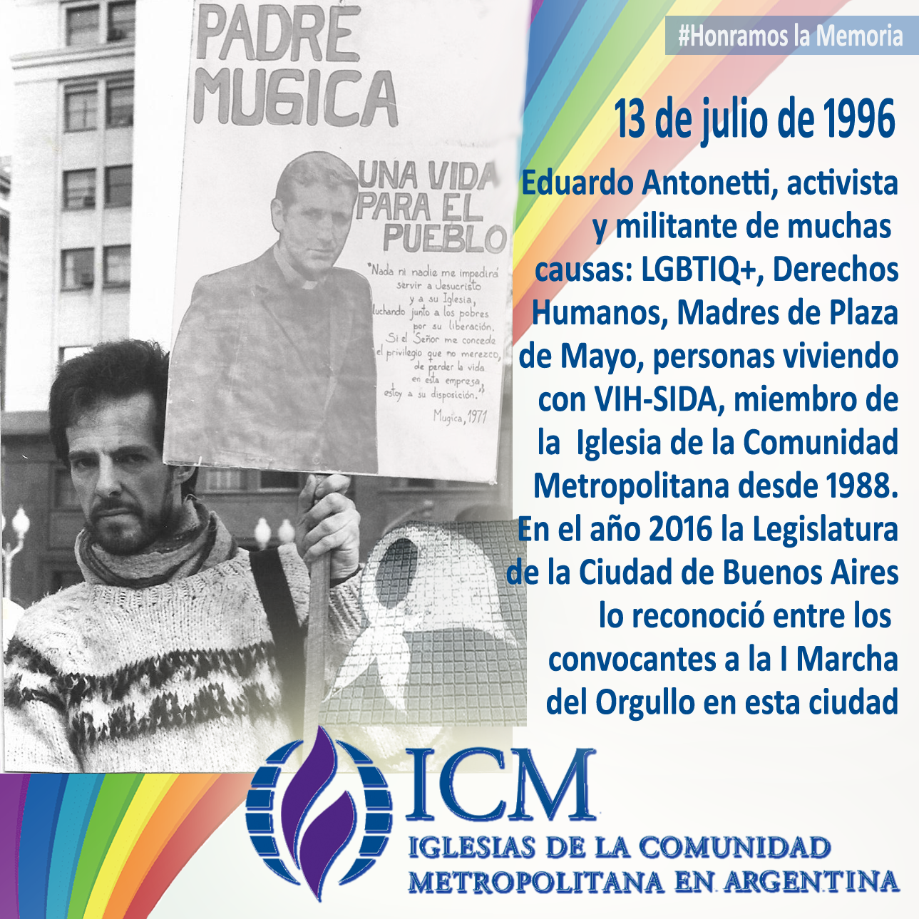 Eduardo Antonetti 17 de octubre de 1956 - 13 de julio de 1996