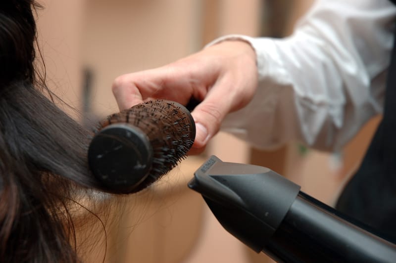Blowdry on long hair