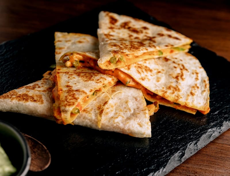 GRILLED VEGGIES QUESADILLA