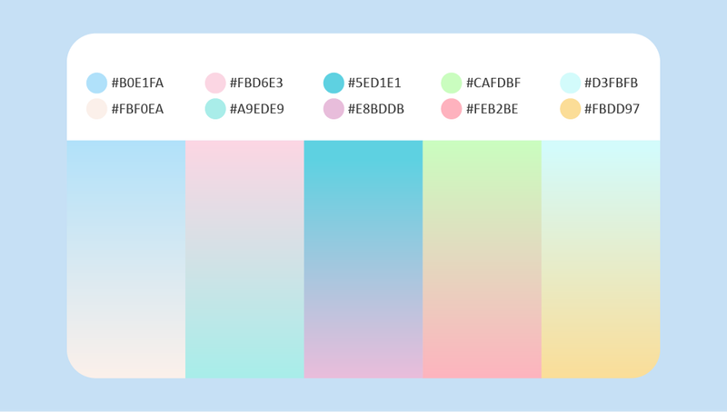 Tim hieu ve mau sac pastel va cach su dung trong thiet ke