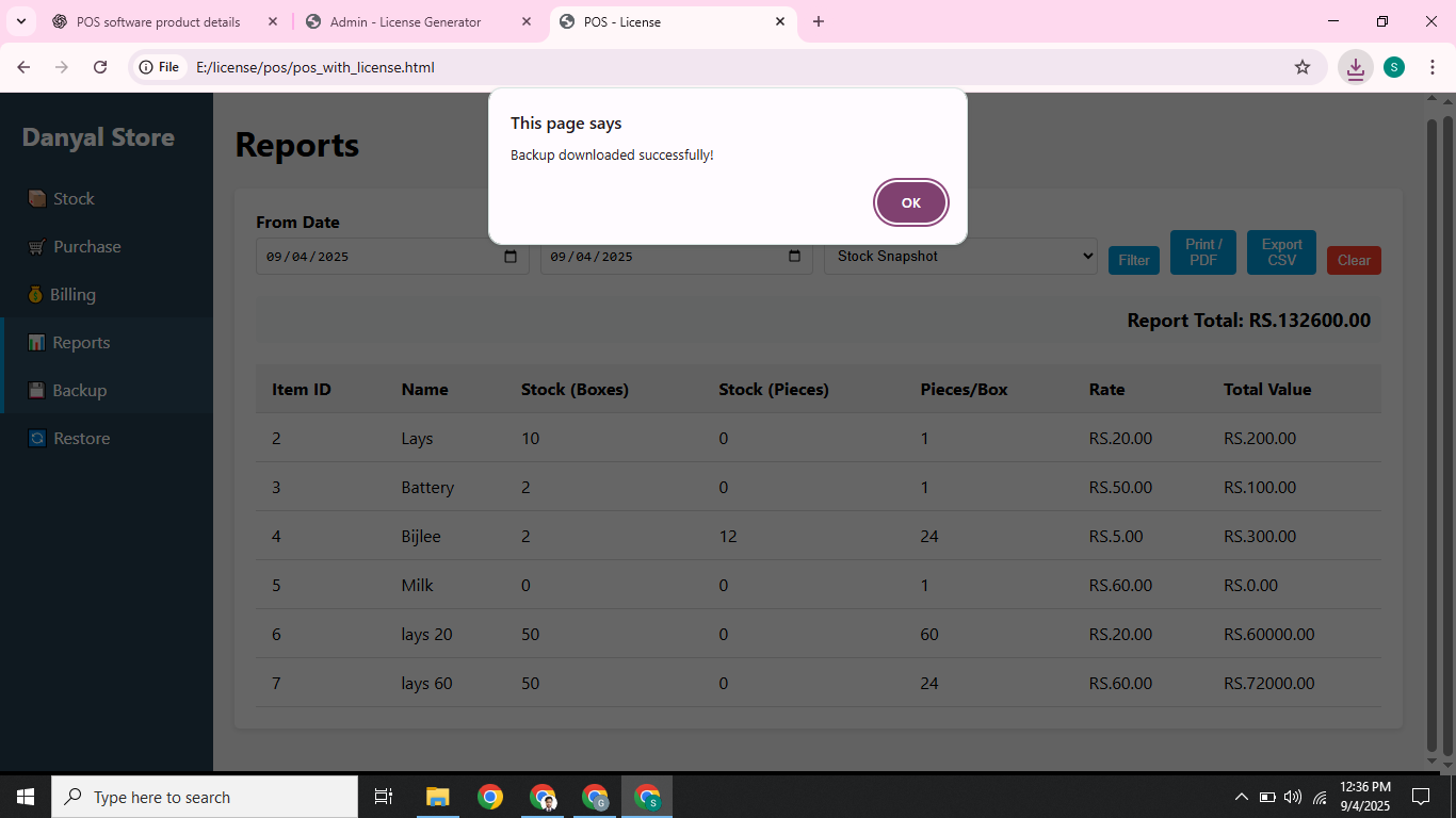 5. πΎ Backup & Restore