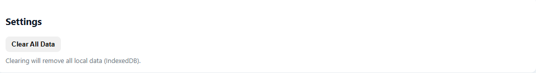 10. β Settings + Backup/Restore