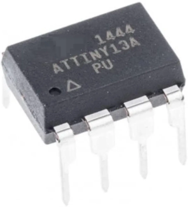 ATtiny13A Microcontroller - 8-bit DIP-8 AVR Microcontroller