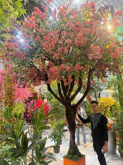 زهور صناعية