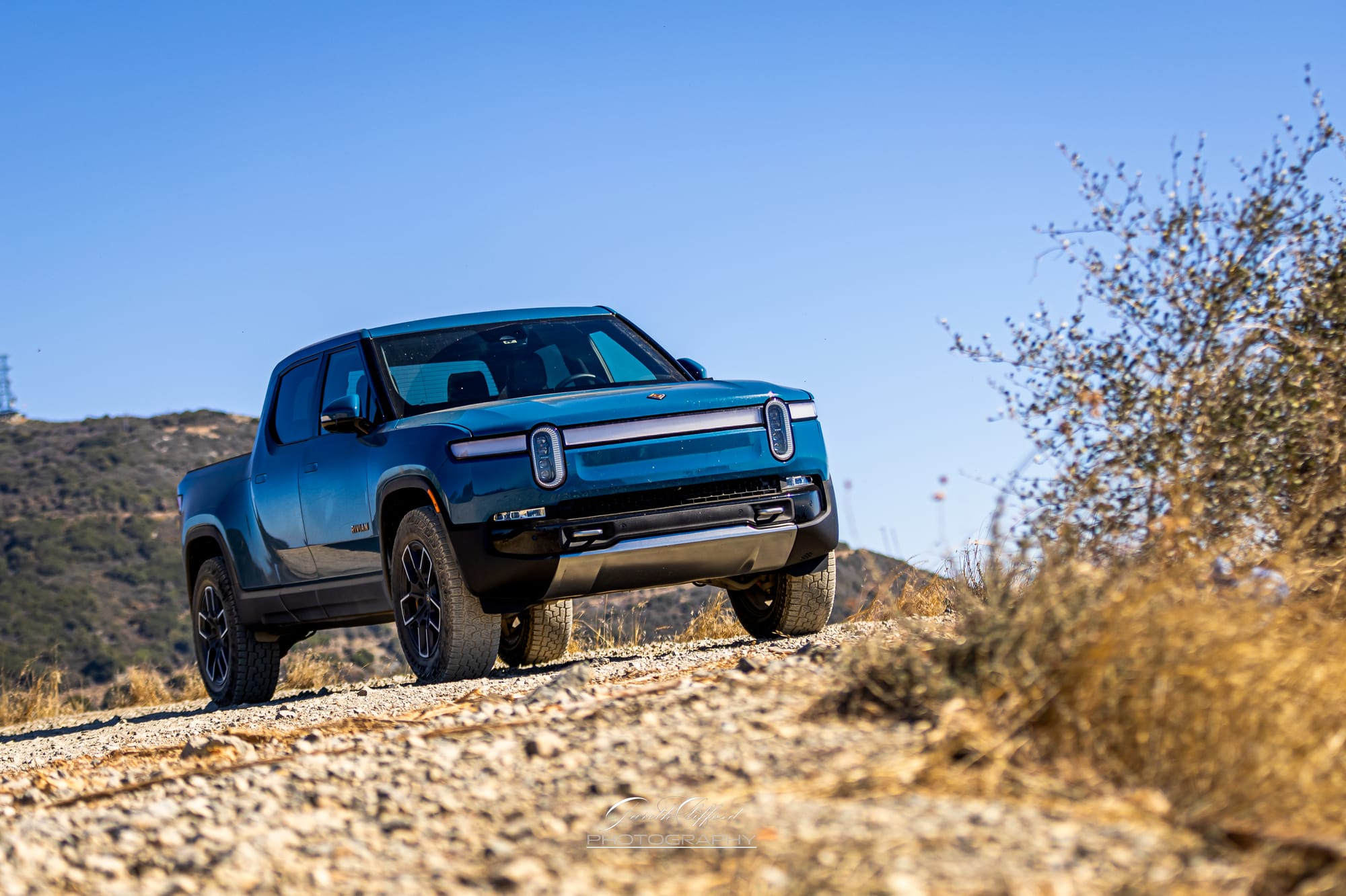 Rivian In the Mountains