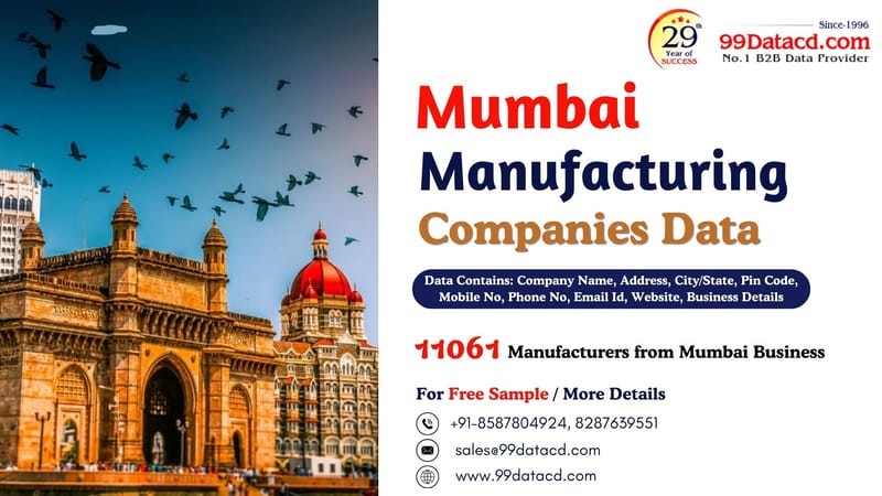 Download Database of Manufacturing Companies in Mumbai
